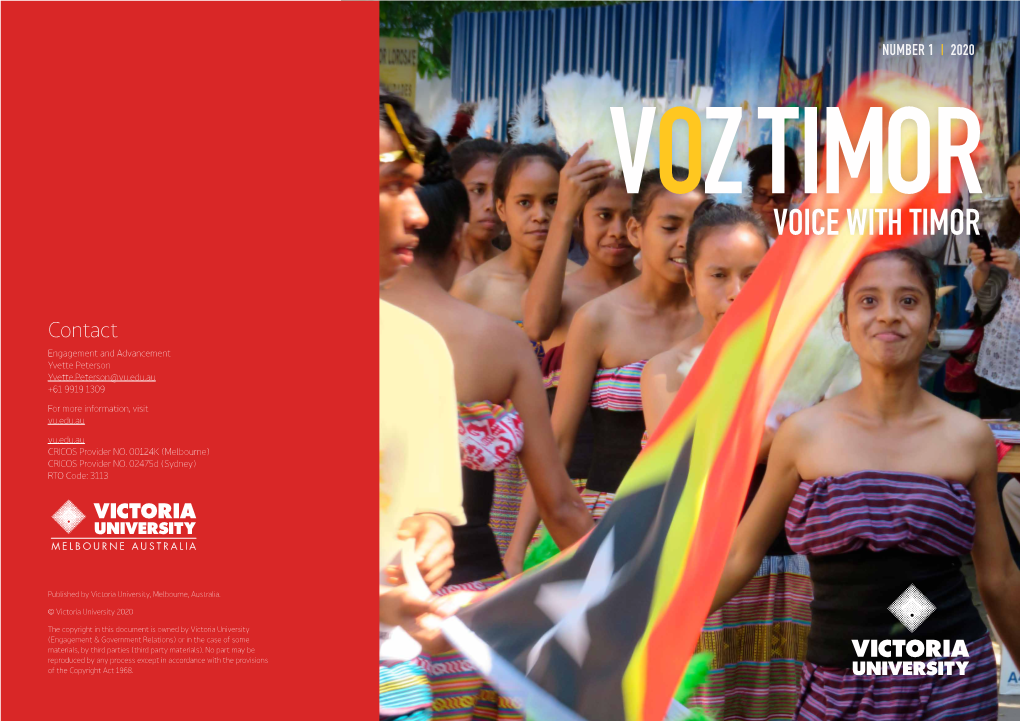 Voz Timor Voice with Timor
