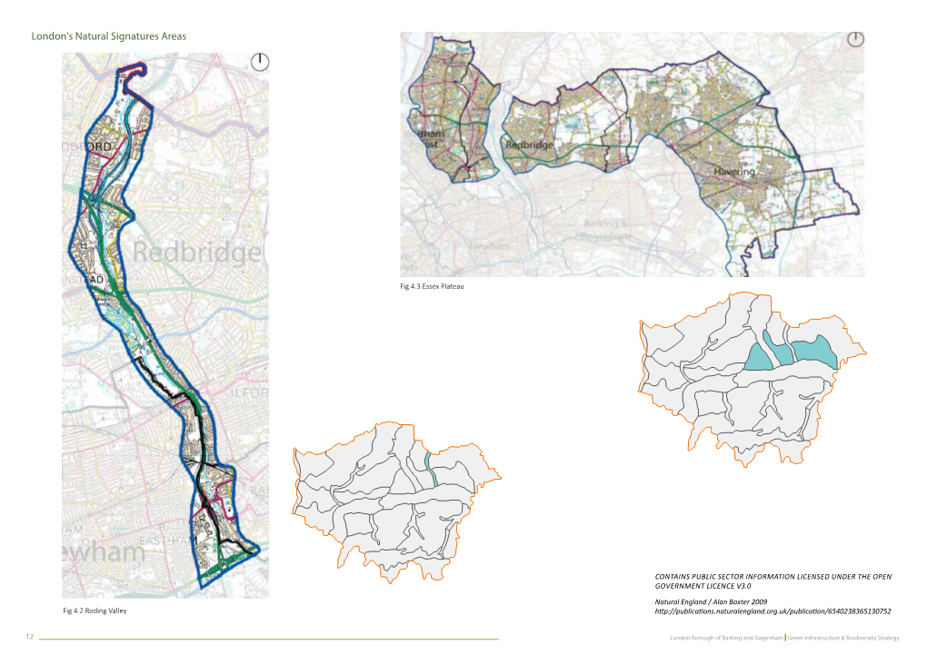 London's Natural Signatures Areas