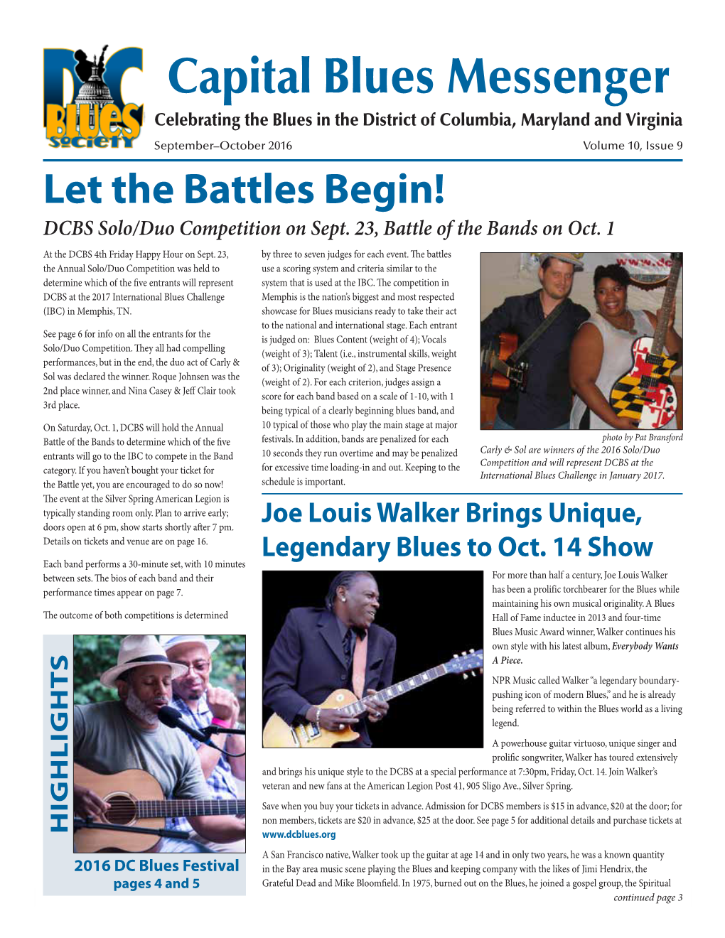 Let the Battles Begin! DCBS Solo/Duo Competition on Sept