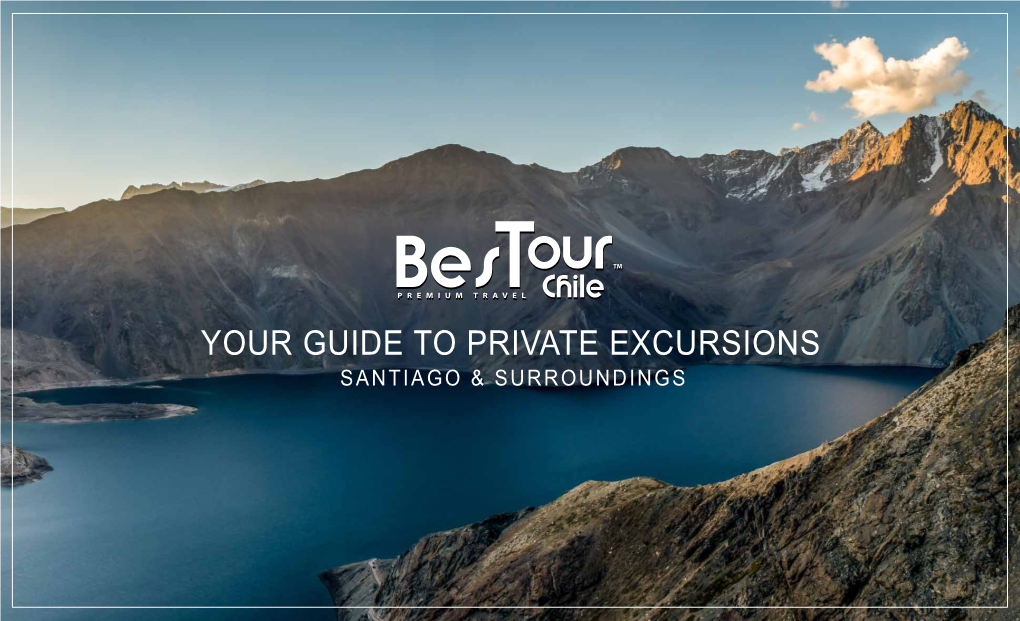 Your Guide to Private Excursions Santiago & Surroundings Index