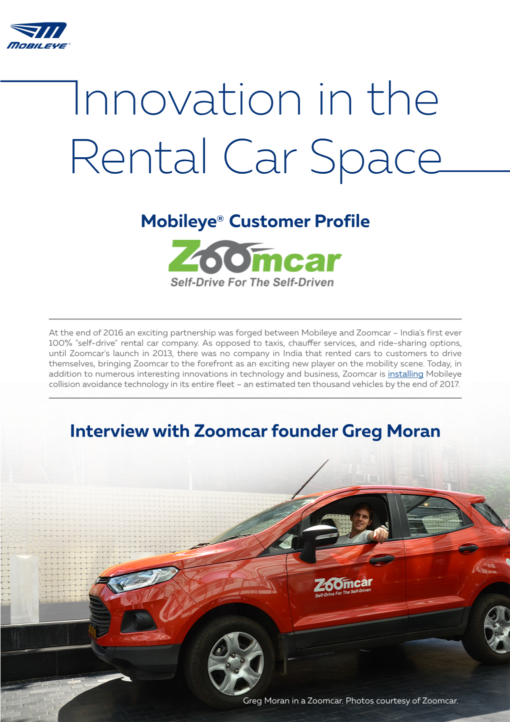 Innovation in the Rental Car Space