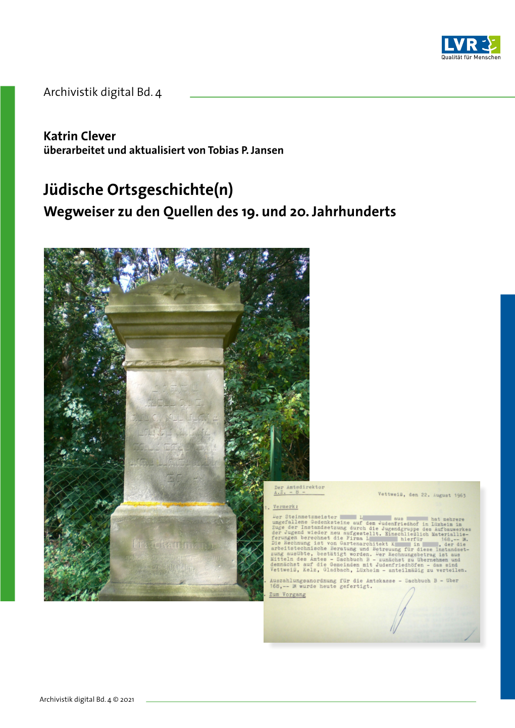 Jüdische Ortsgeschichte(N) Wegweiser Zu Den Quellen Des 19