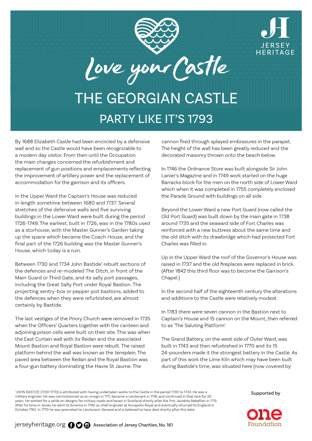 Georgian Castle Party Like It’S 1793