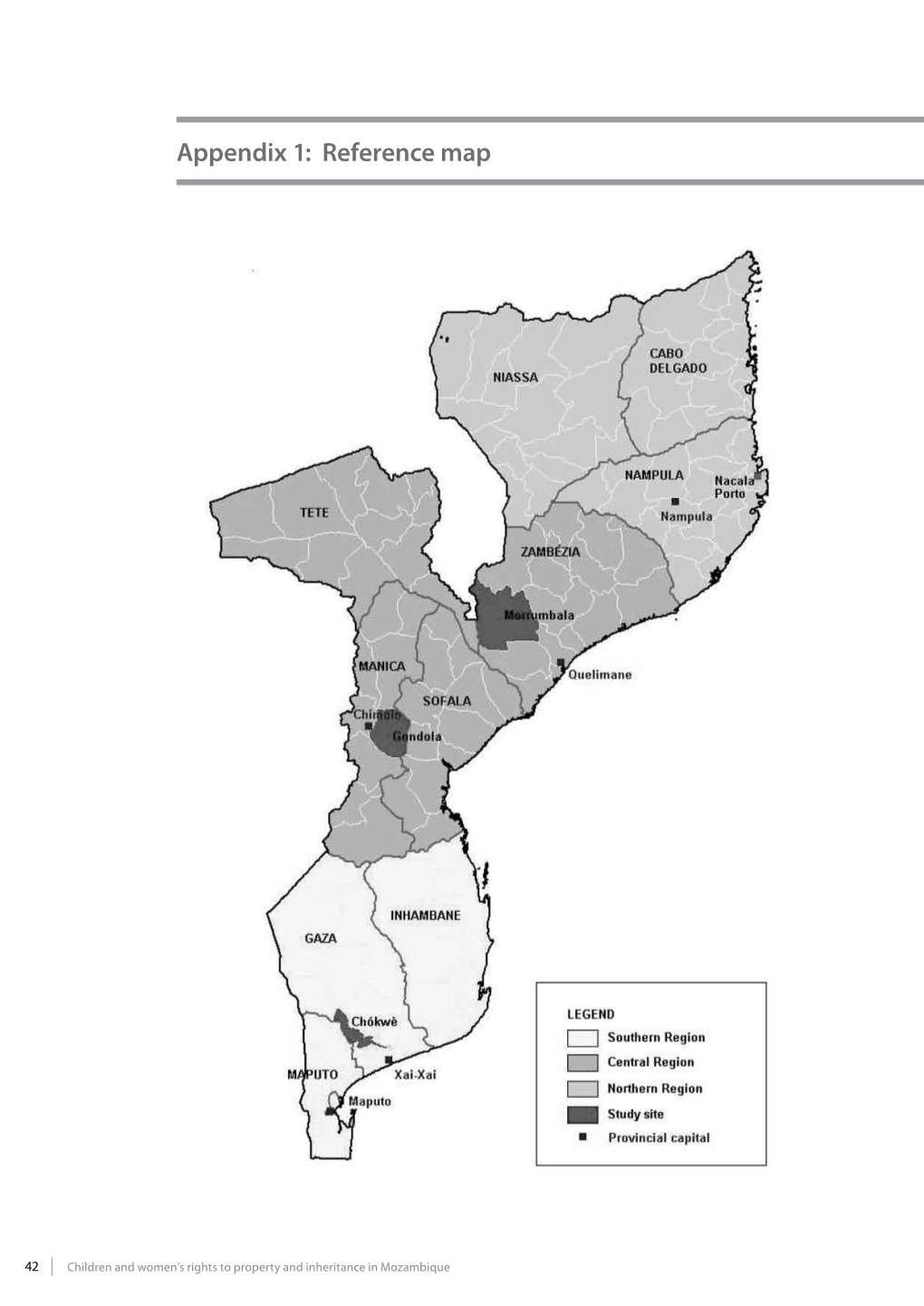 Appendix 1: Reference Map