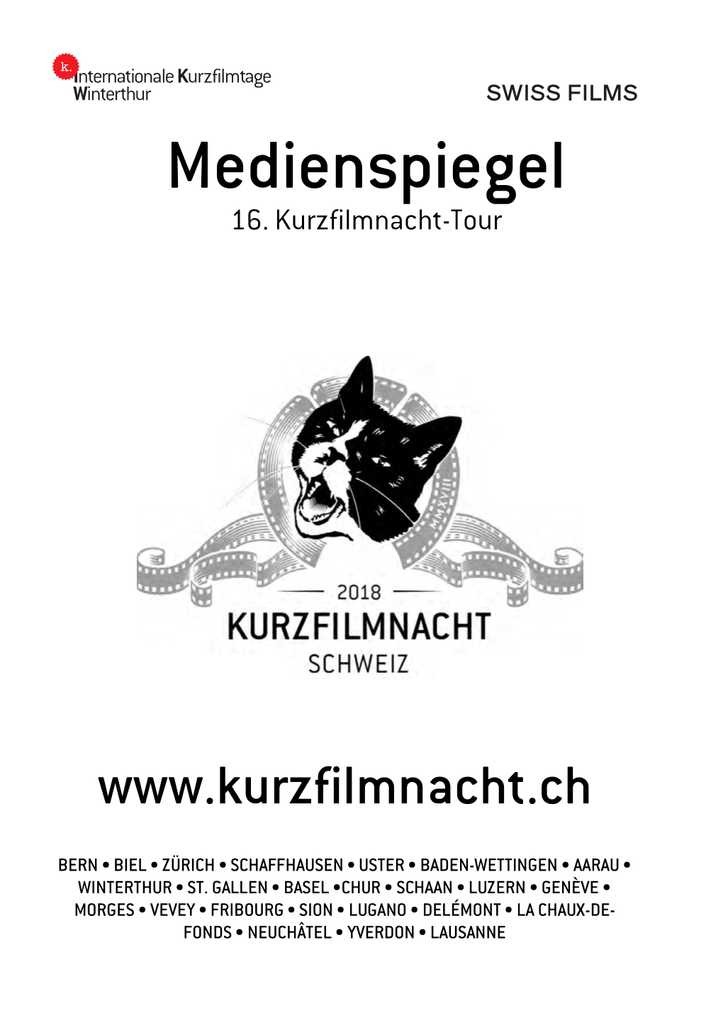 Medienspiegel Kurzfilmnacht-Tour 2018