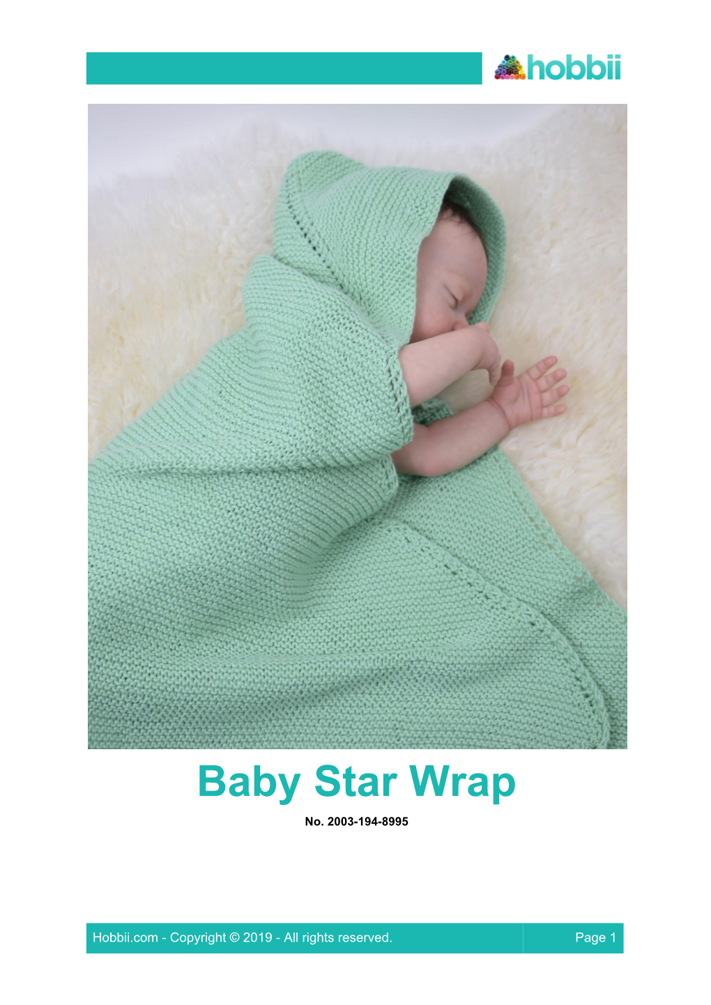Baby Star Wrap No