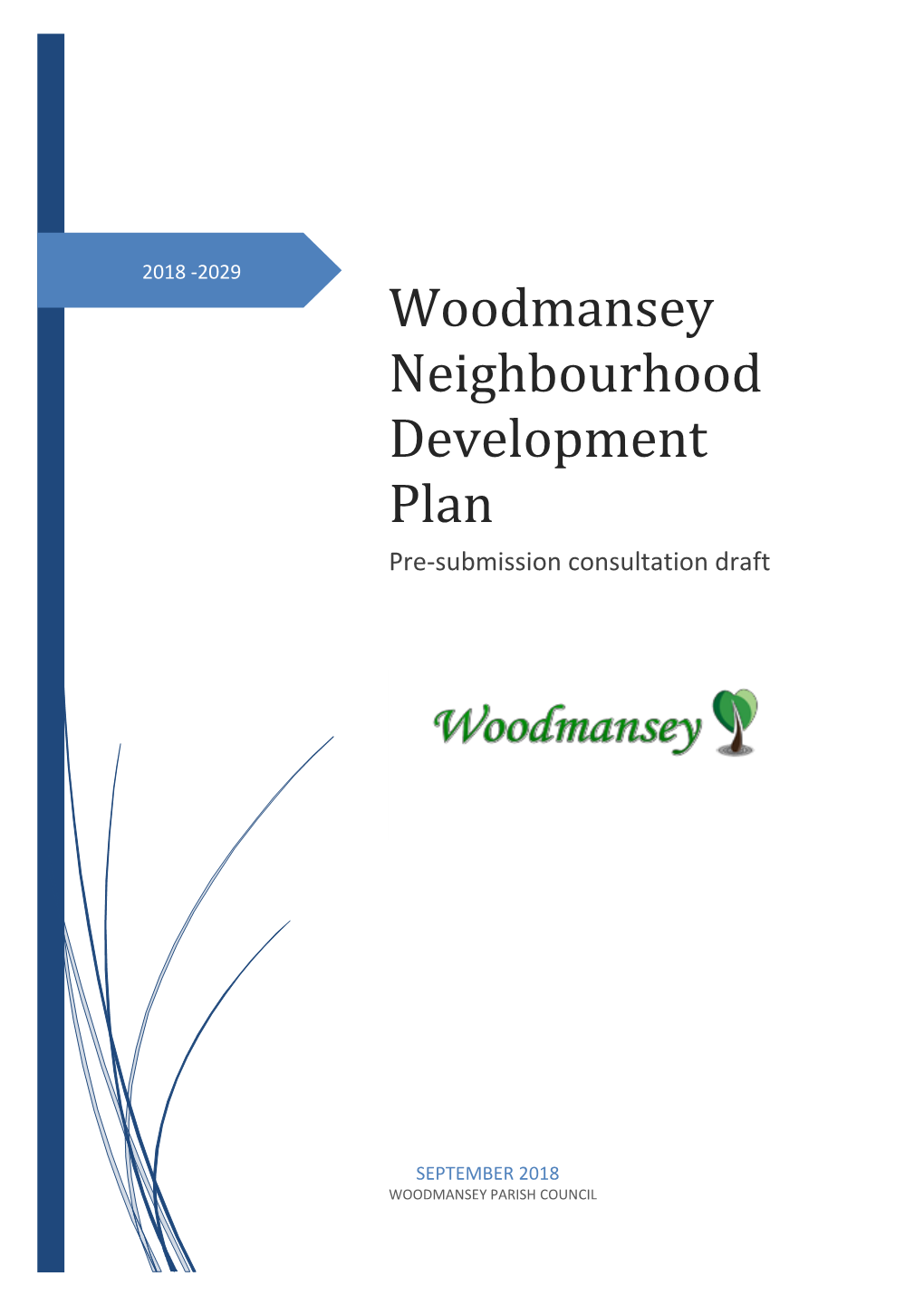 Woodmansey Neighbourhood Development Plan Pre-Submission Consultation Draft