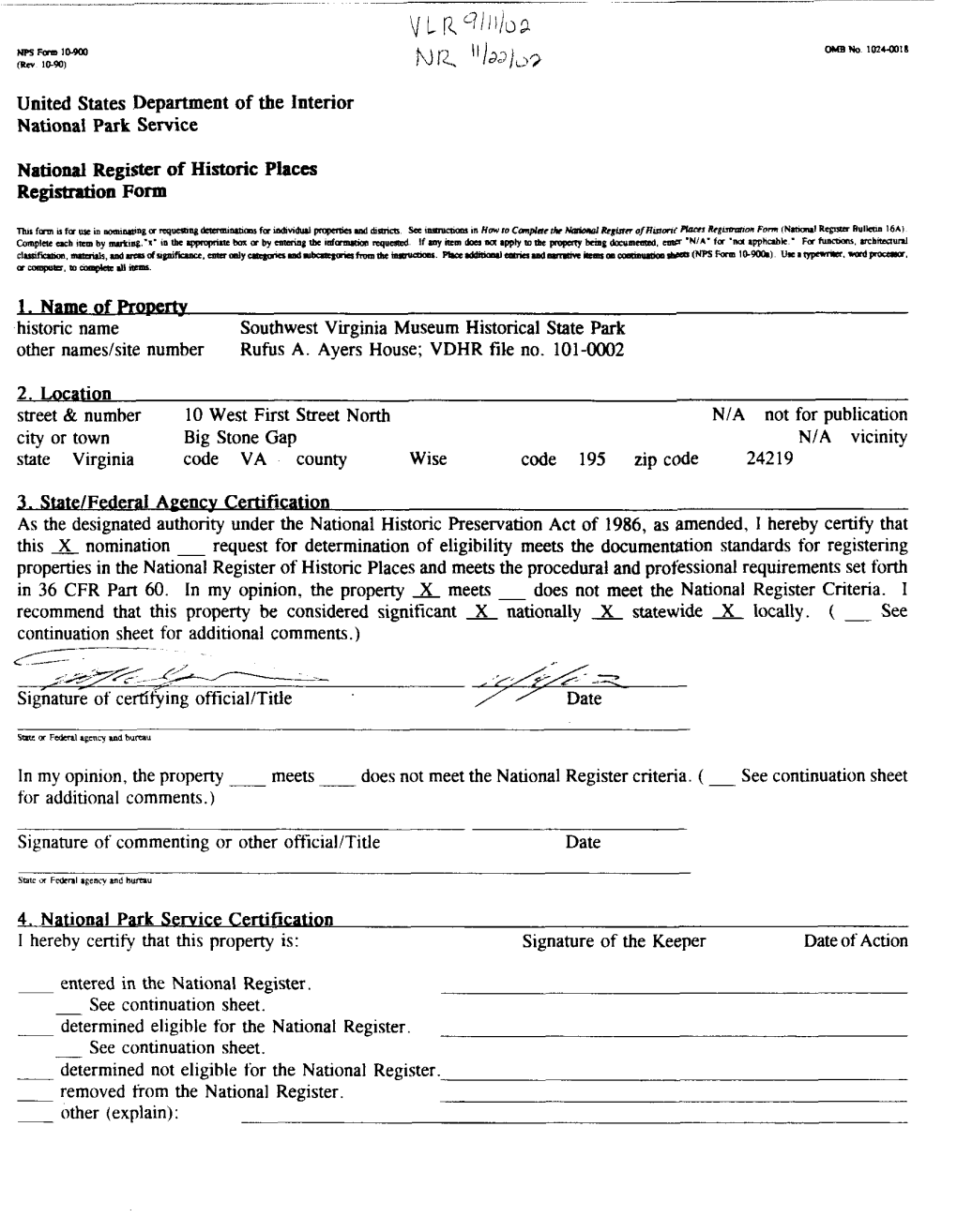 Nomination Form