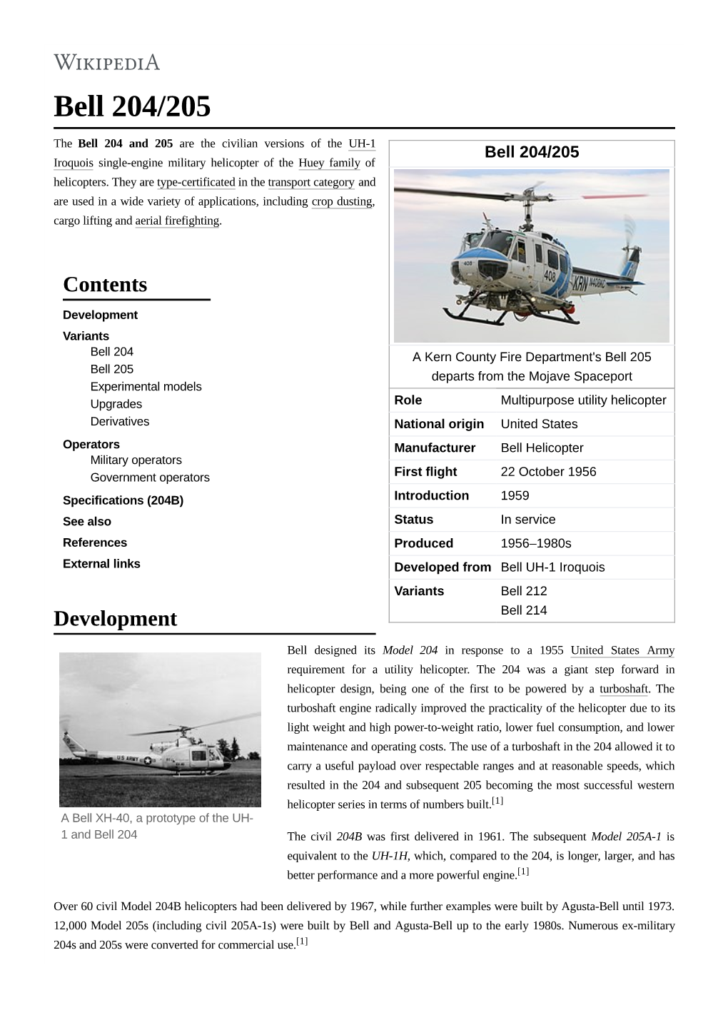 Bell 204/205