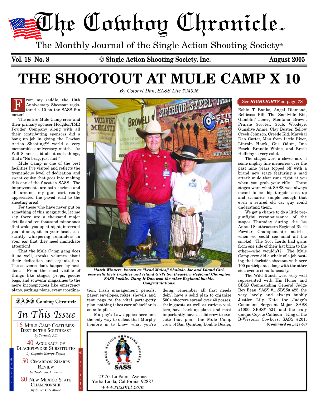 THE SHOOTOUT at MULE CAMP X 10 by Colonel Dan, SASS Life #24025