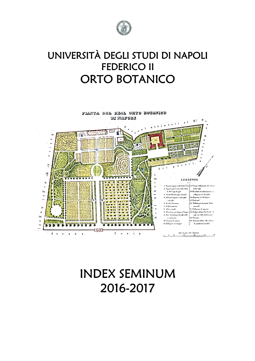 Index Seminum 2016-2017