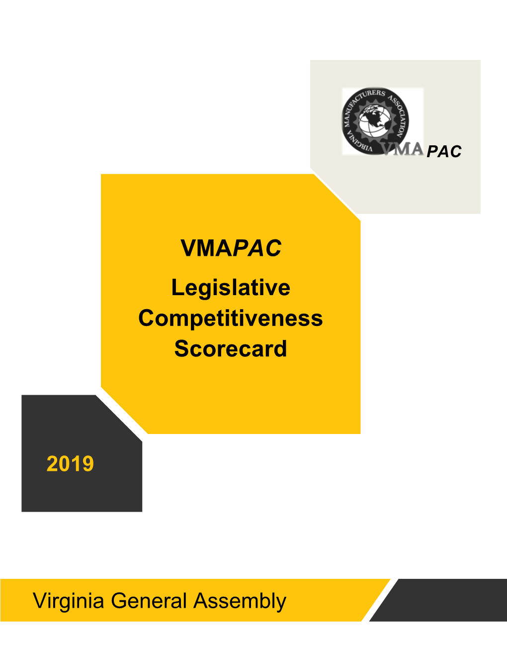 2019 VMAPAC Legislative Competitiveness Scorecard