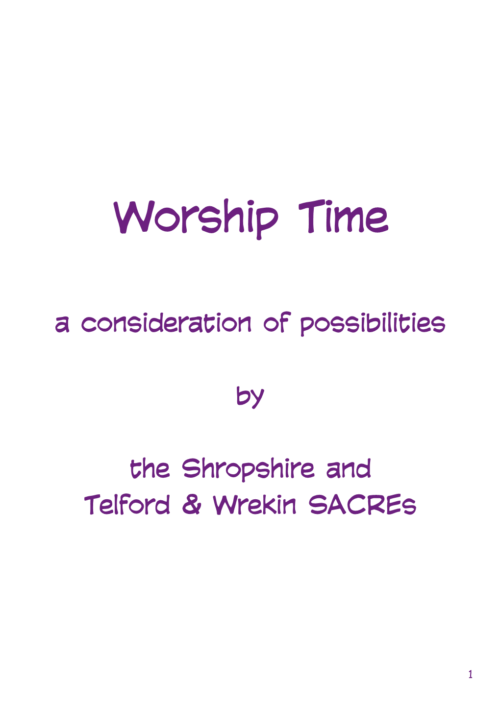 Worship Time LG