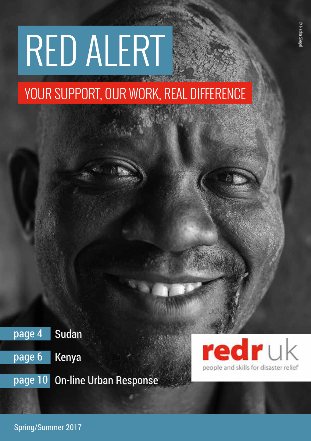 Red Alert Your Support, Our Work, Real Difference