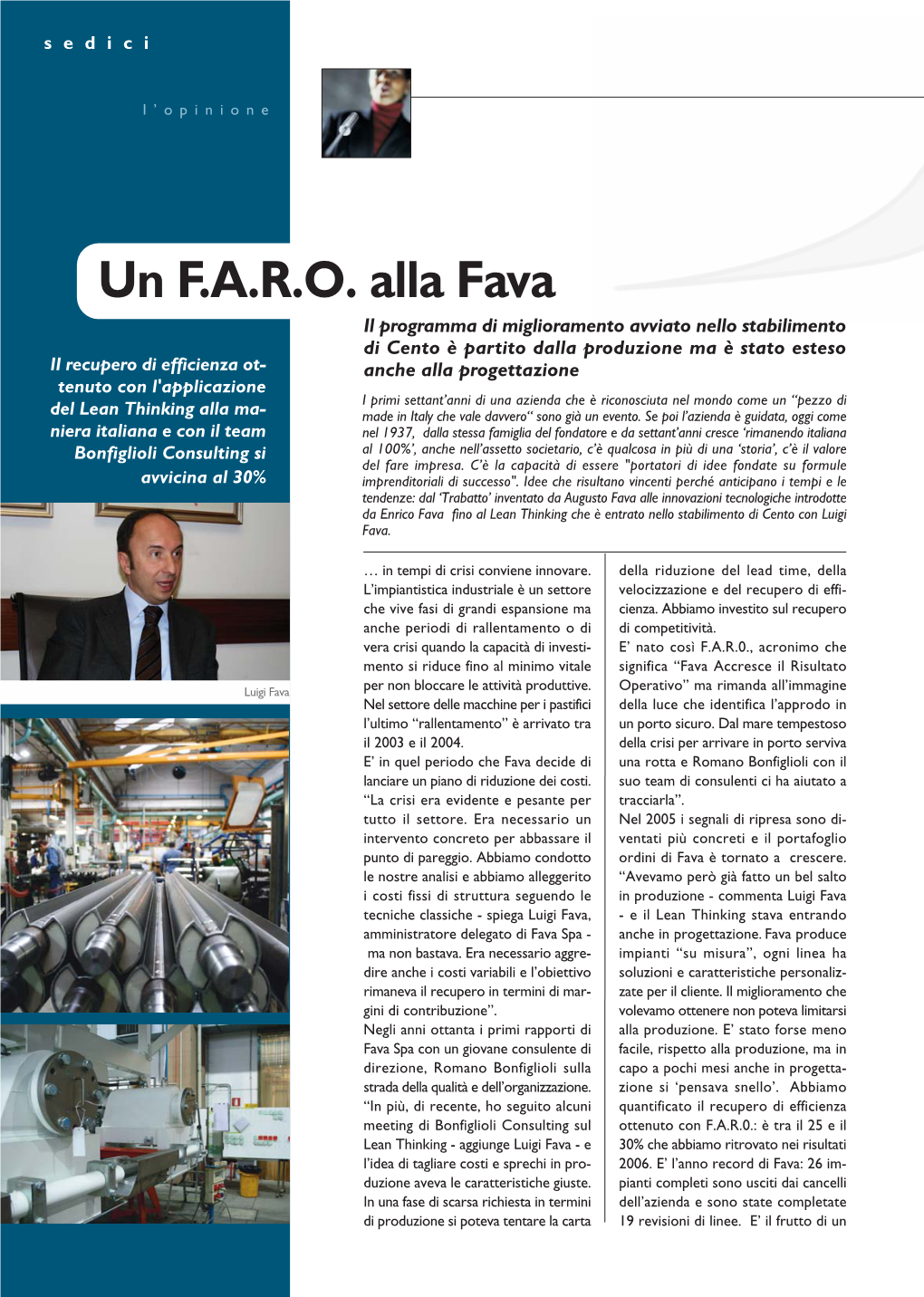 Un F.A.R.O. Alla Fava