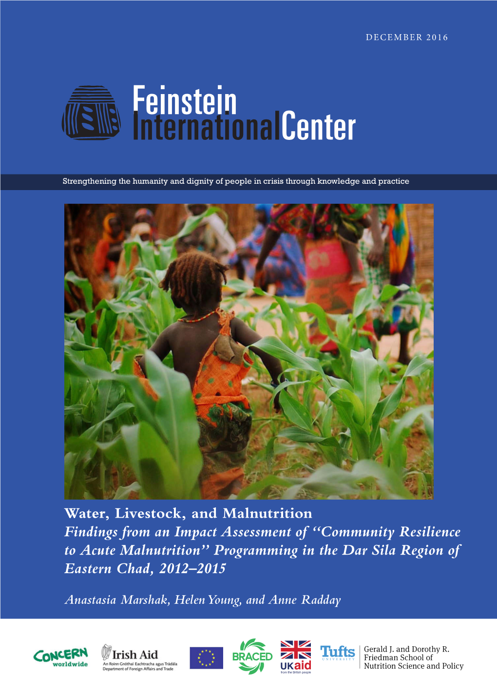 Water, Livestock, and Malnutrition Findings from an Impact Assessment Of