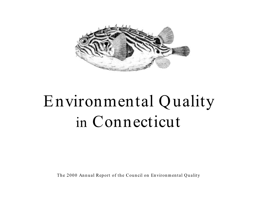 Environmental Quality in Connecticut 2000