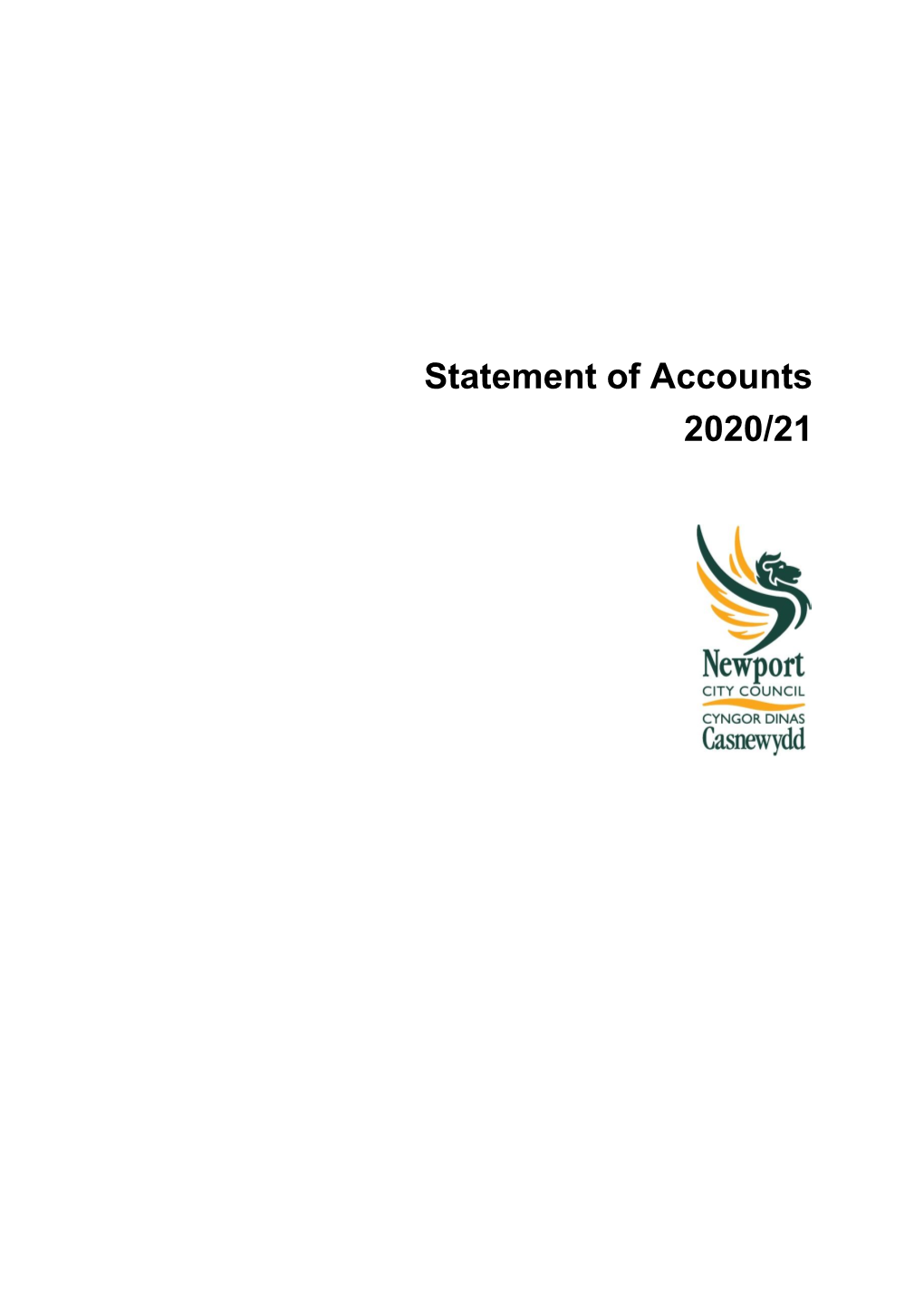 Statement of Accounts 2020/21