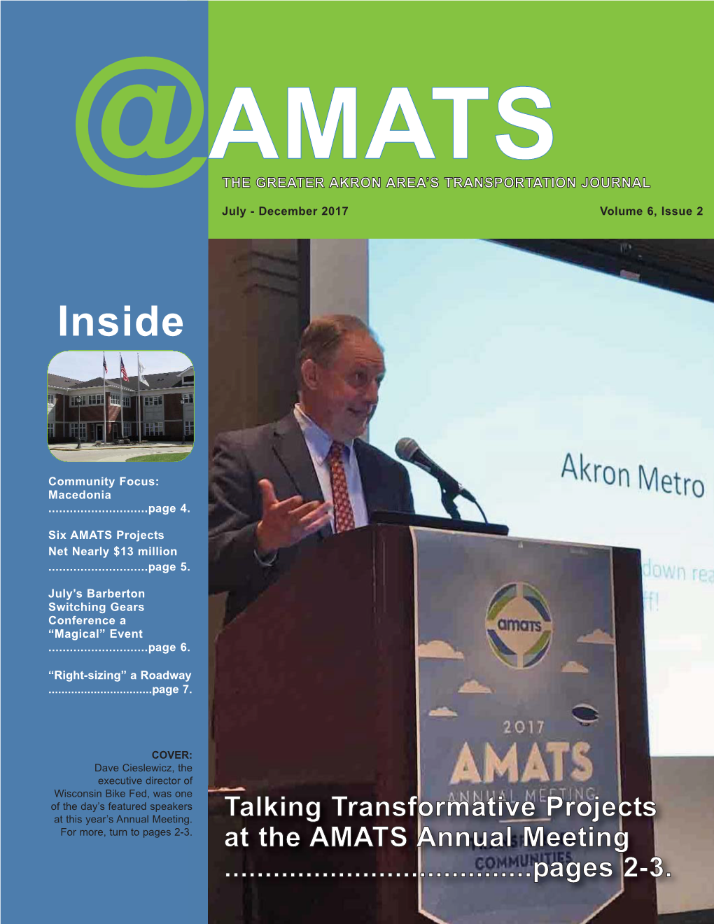 AMATS Newsletter 2017 Volume 2