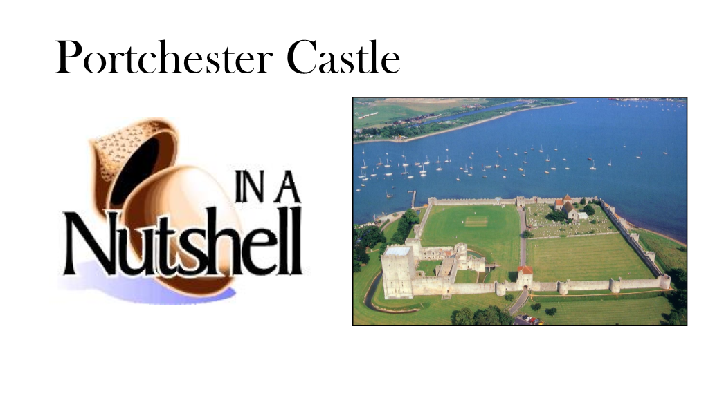 Portchester Castle • You Have 1 Hour for This Exam