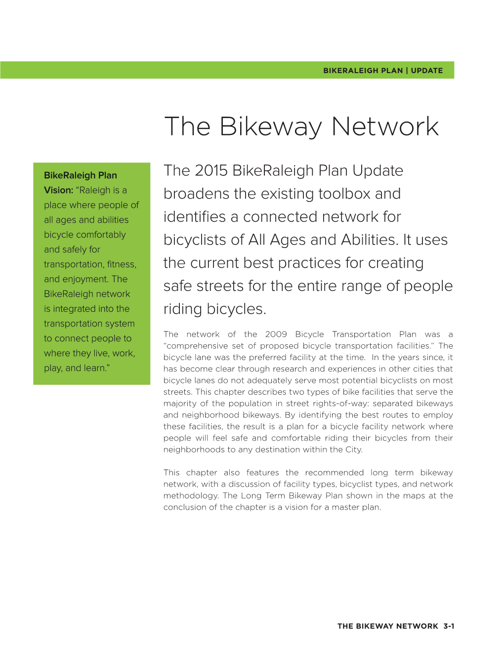 Bike Plan Network