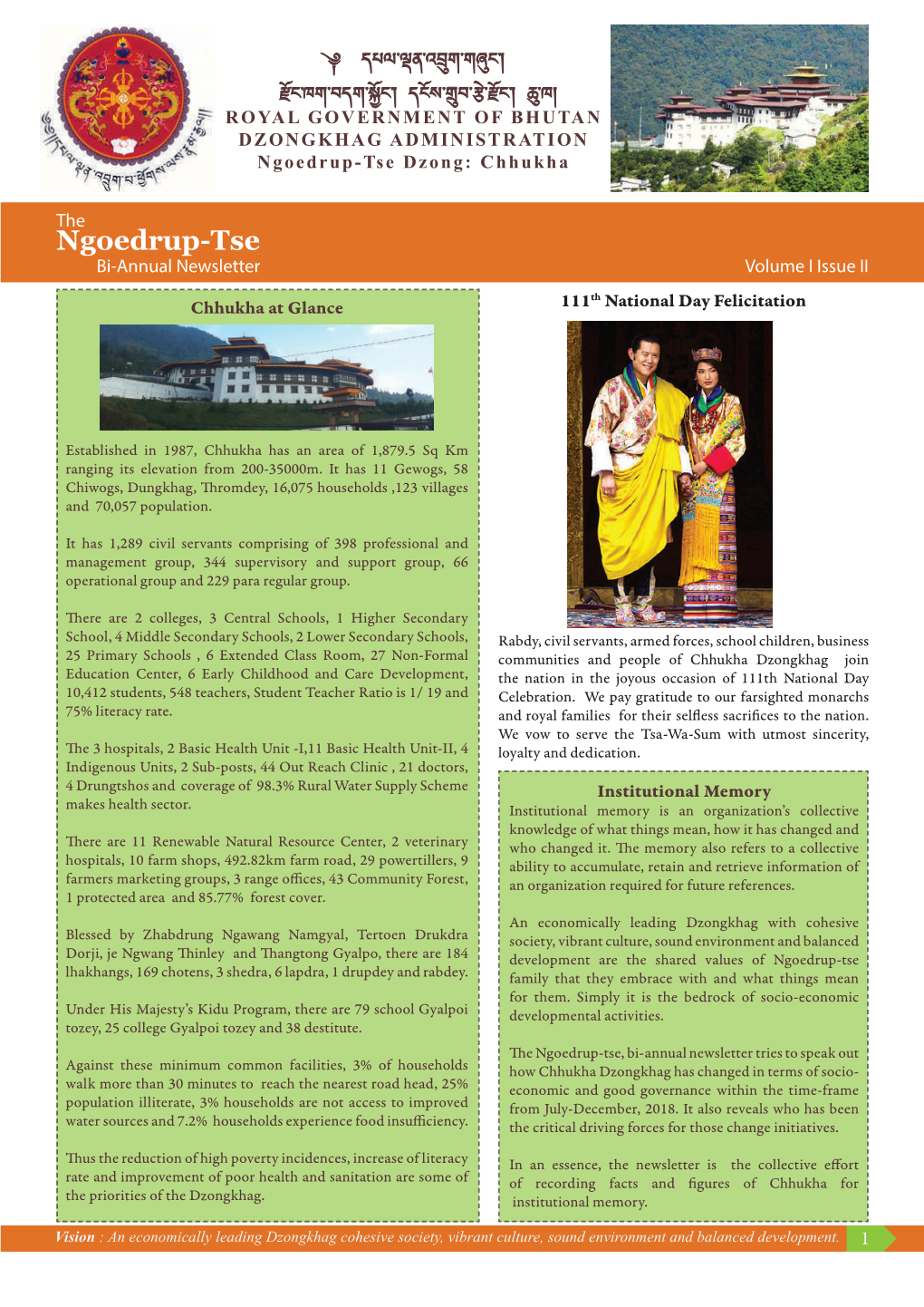 Ngoedrup-Tse Dzong: Chhukha