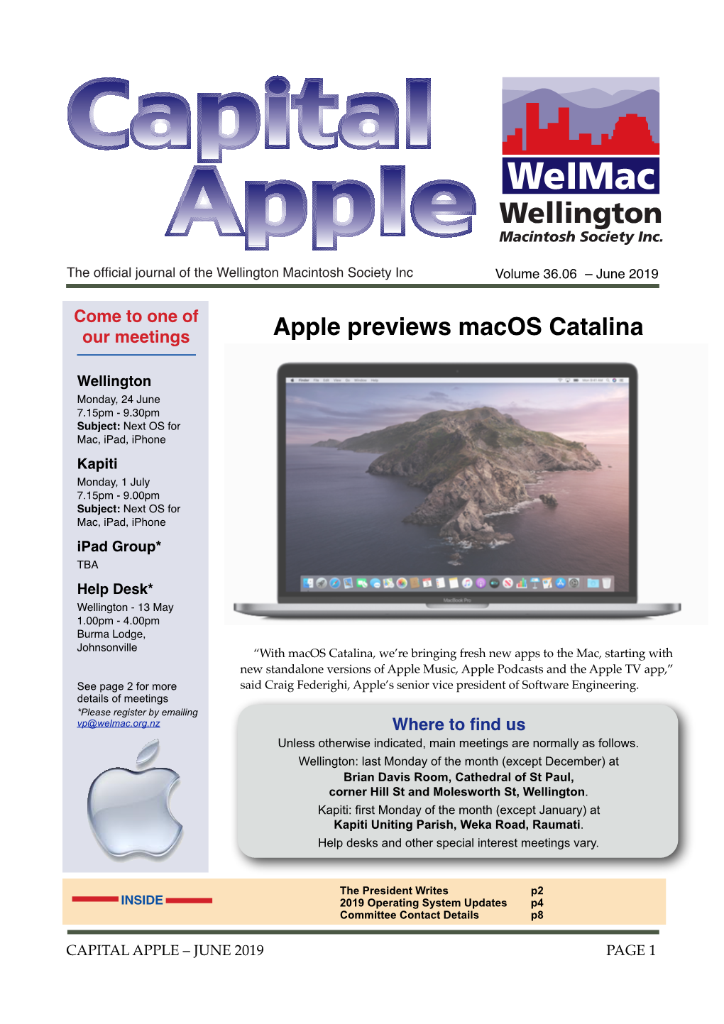 Apple Previews Macos Catalina