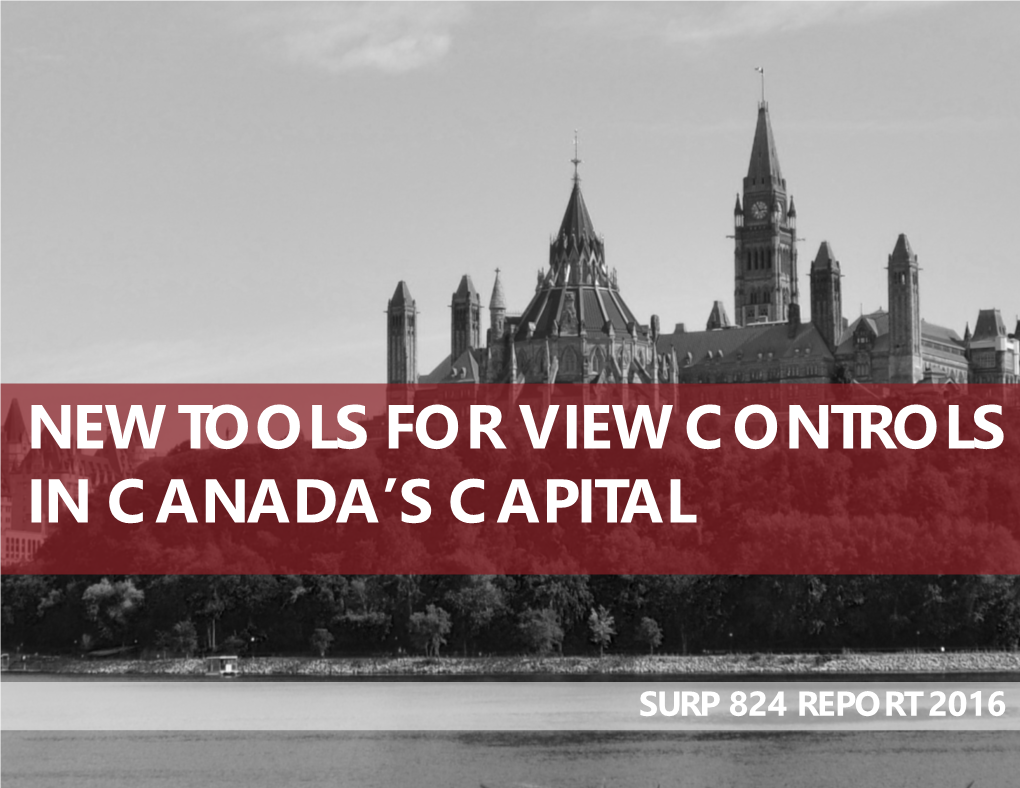 New Tools for View Controls in Canada's Capital