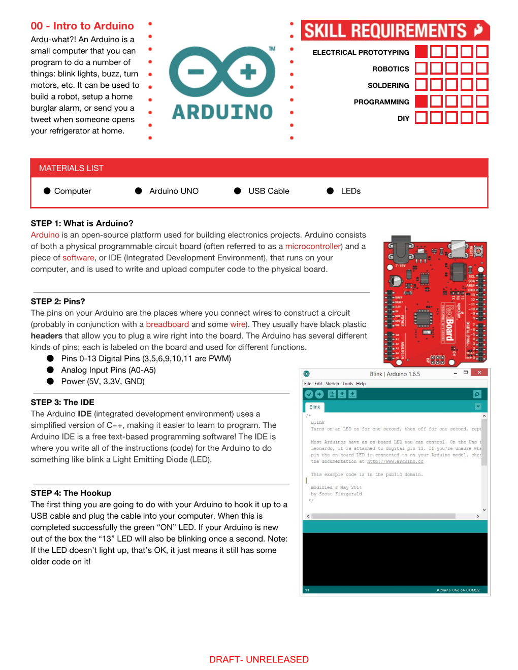 Intro to Arduino