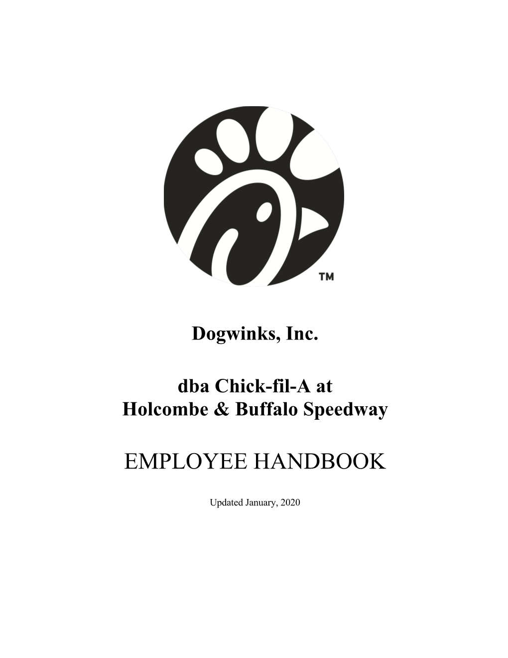 Employee Handbook