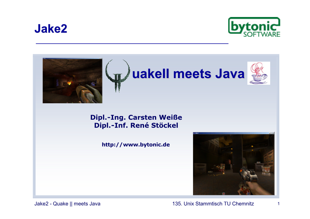 Uakeii Meets Java