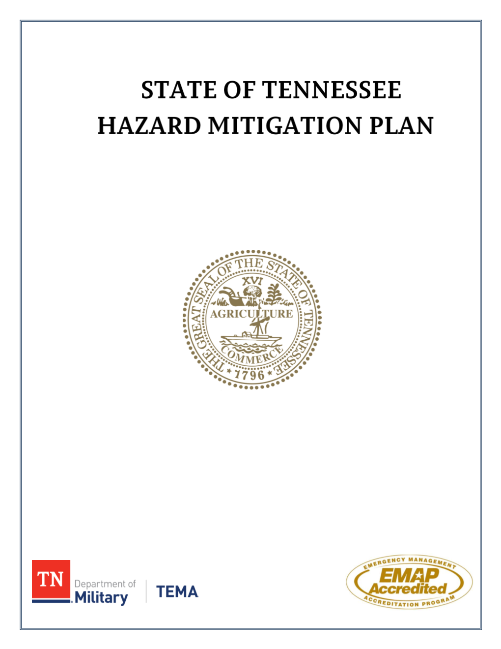 State of Tennessee Standard State Hazard Mitigation Plan