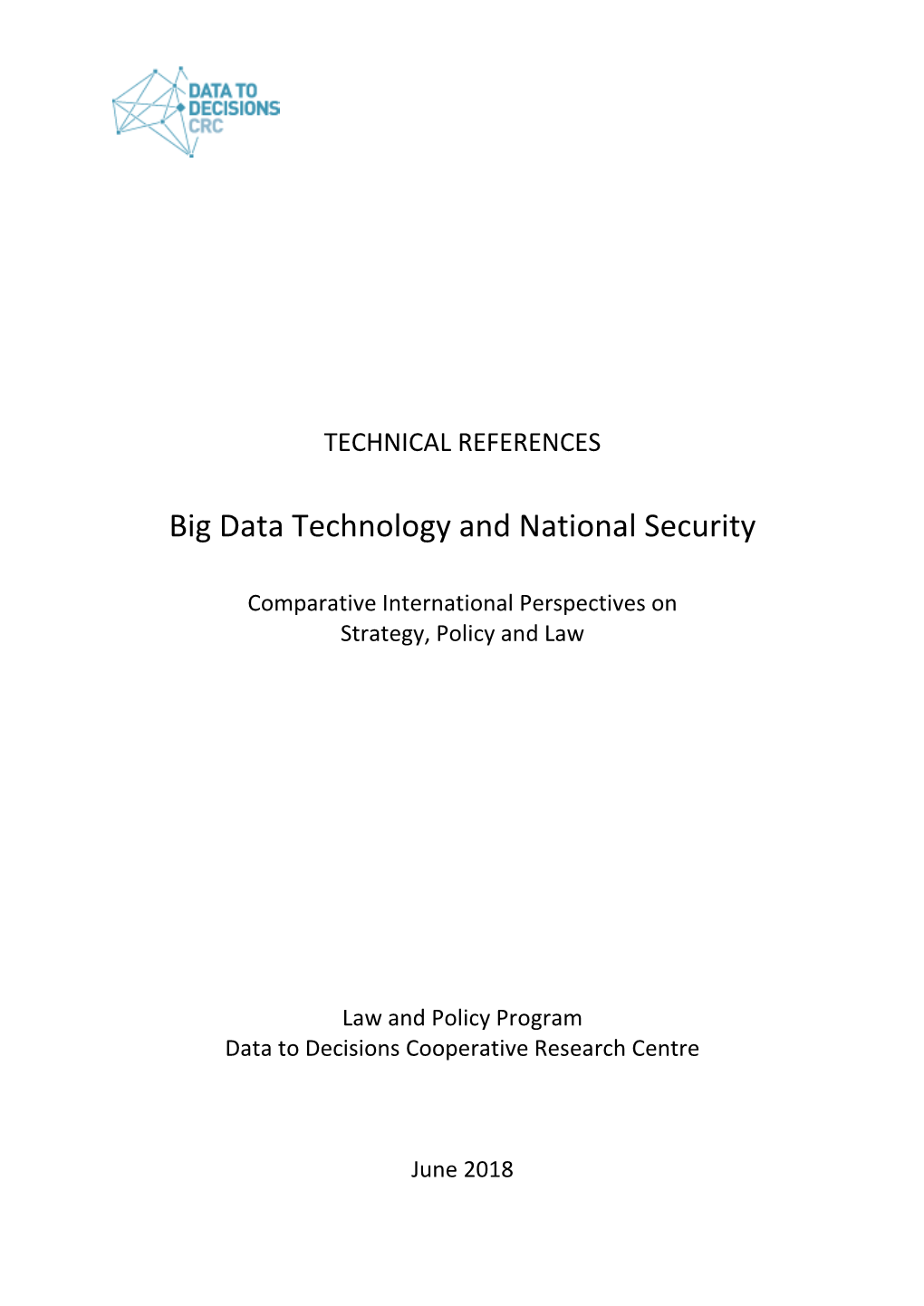 Big Data Technology and National Security