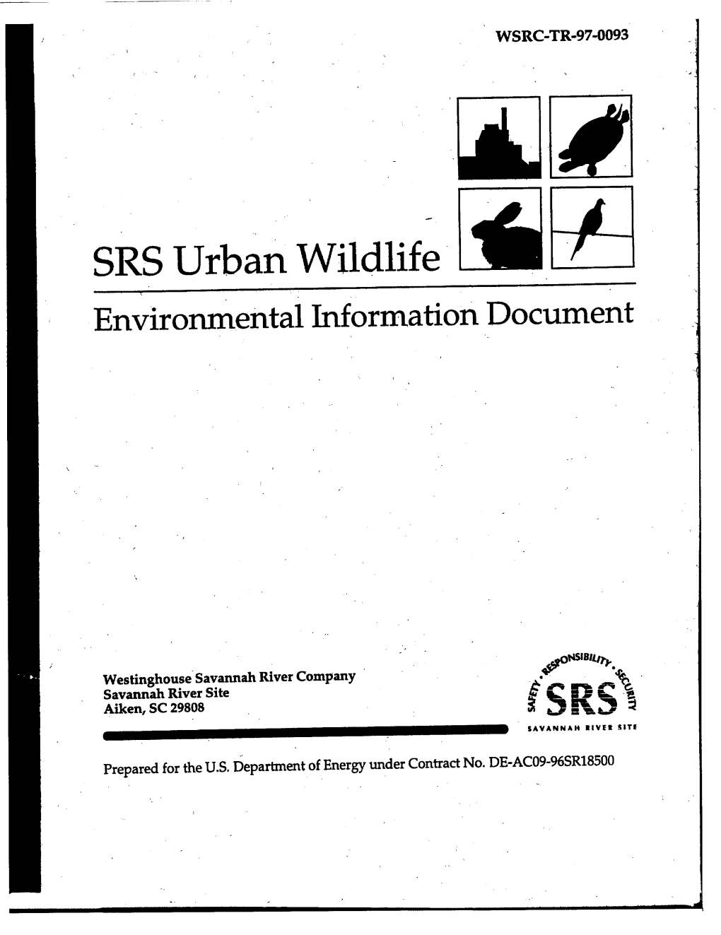 SRS Urban Wildlife Environmental Information Document