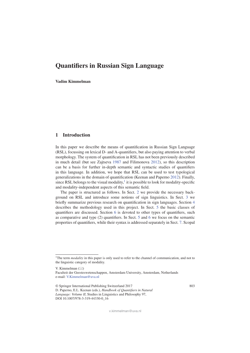 Quantifiers in Russian Sign Language
