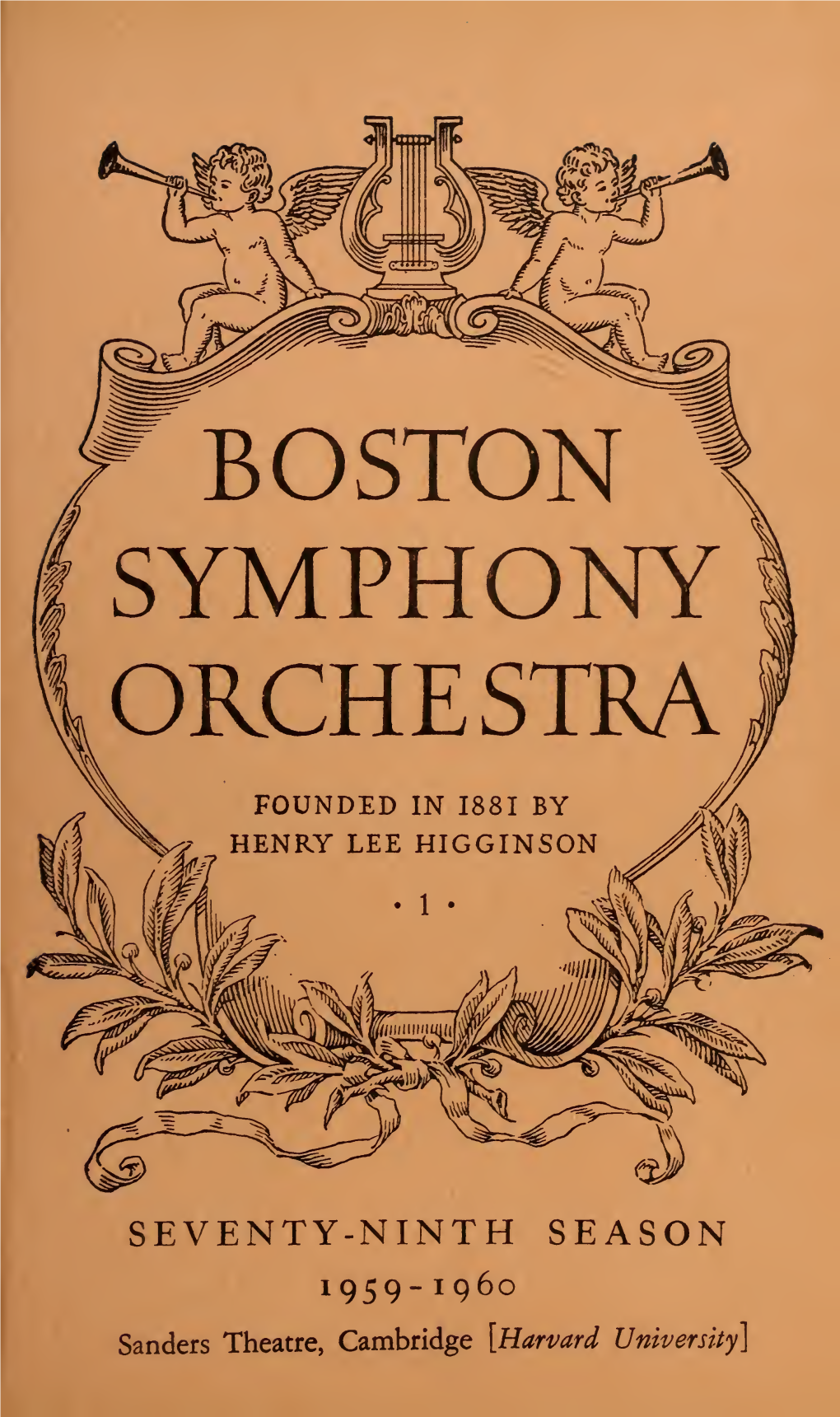 Boston Symphony Orchestra Concert Programs, Season 79, 1959-1960, Trip