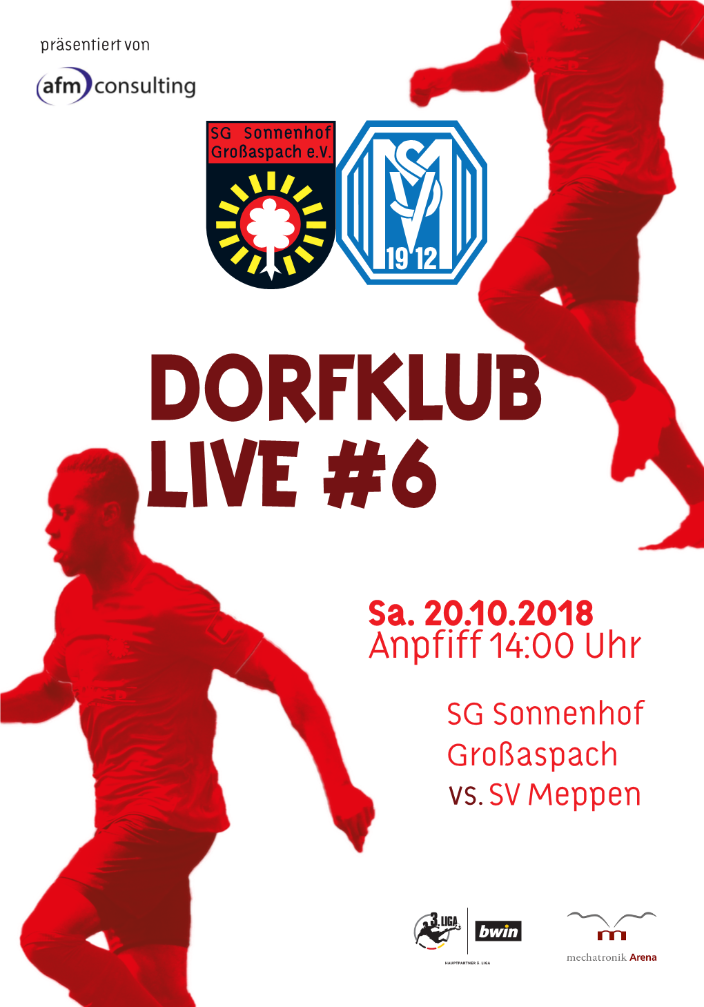 SV Meppen Sowie Dem Schiedsrichtergespann Der Heutigen Partie