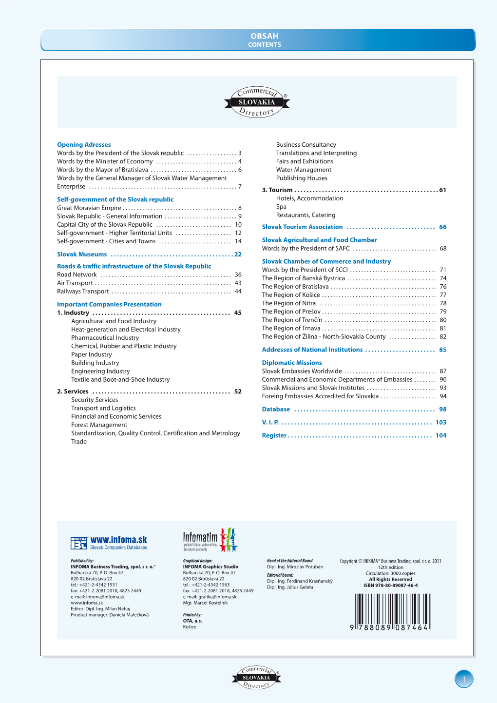 Slovakia 2011 Slovakia 2011 Database Databáza