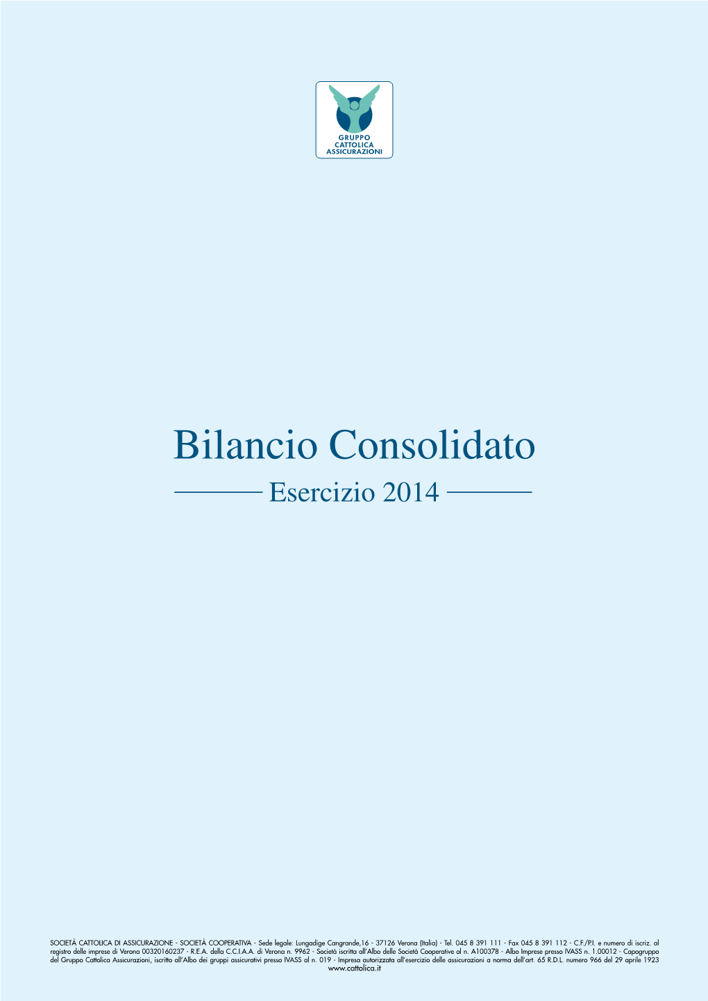 Bilancio Consolidato Esercizio 2014