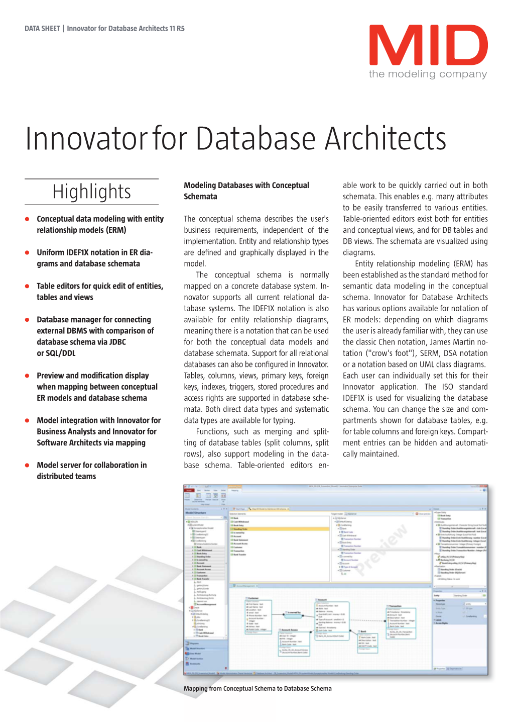 Innovatorfor Database Architects