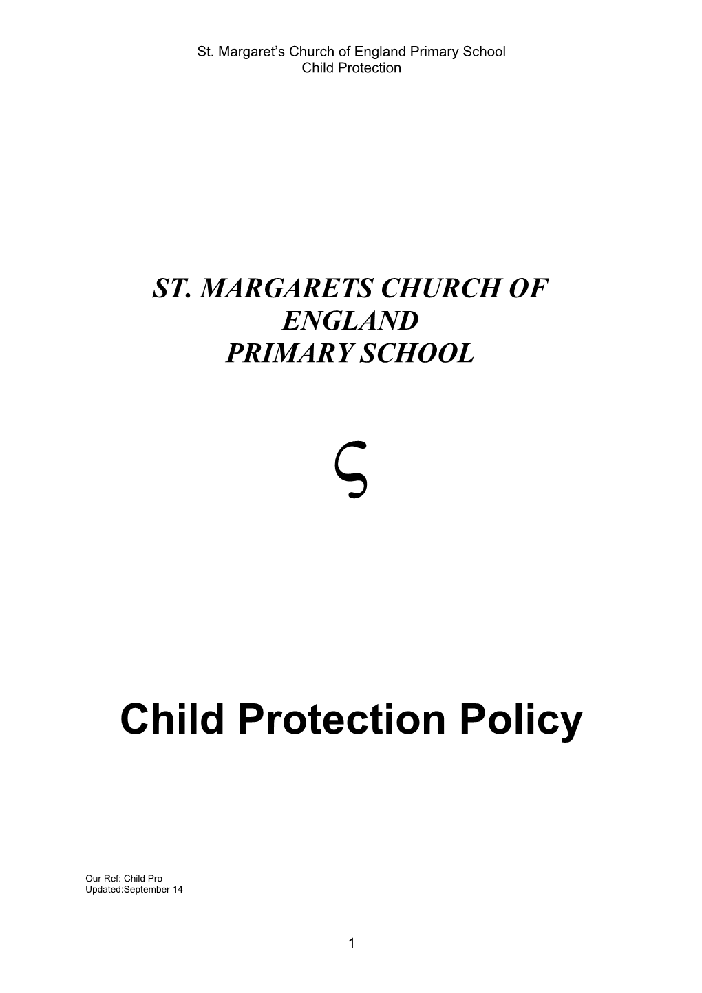 Model Child Protection Policy