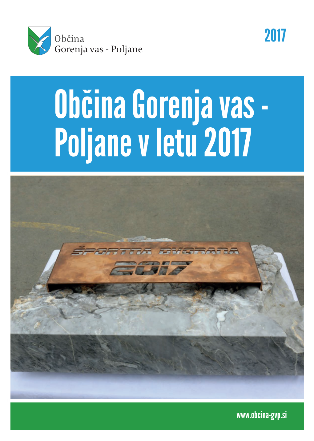 Občina Gorenja Vas - Poljane V Letu 2017