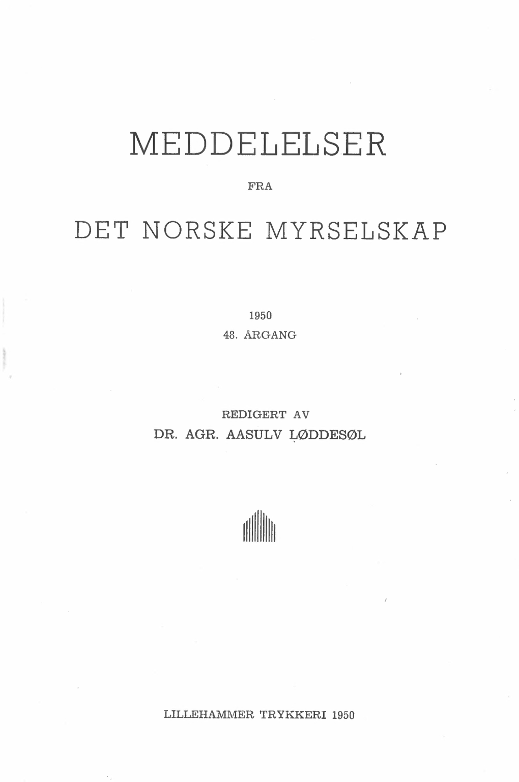 Det Norske Myrselskap