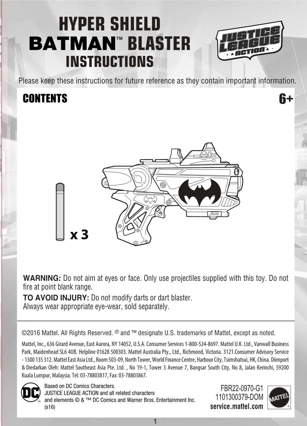 Hyper Shield Batmantm Blaster