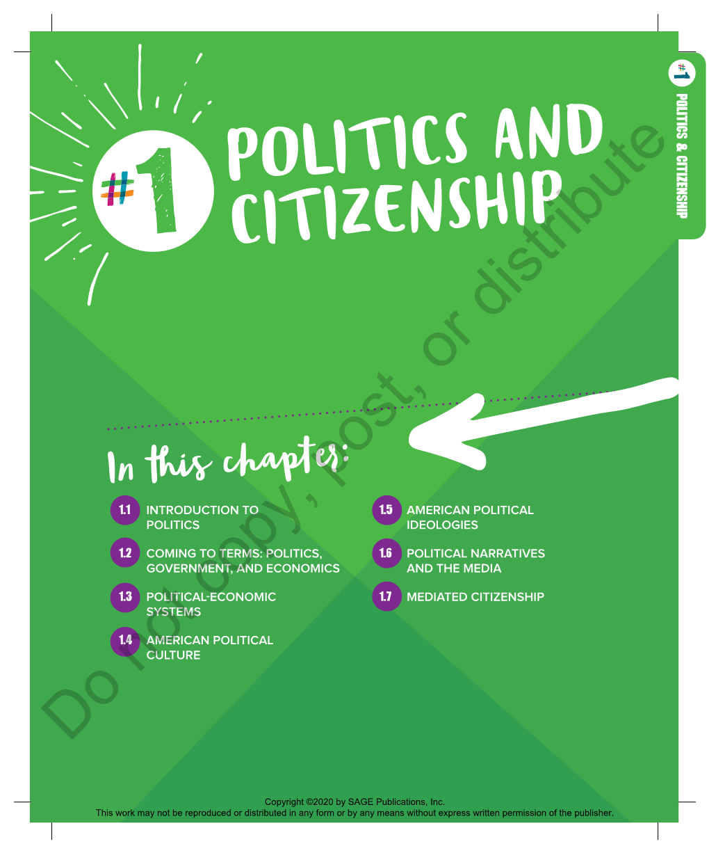 1: Politics and Citizenship 3