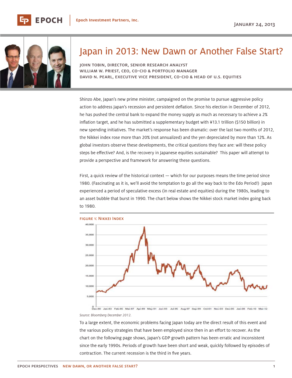 Japan in 2013 New Dawn Or Another False Start FINAL3.Indd