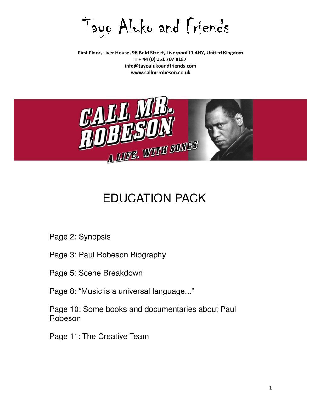 Education Pack