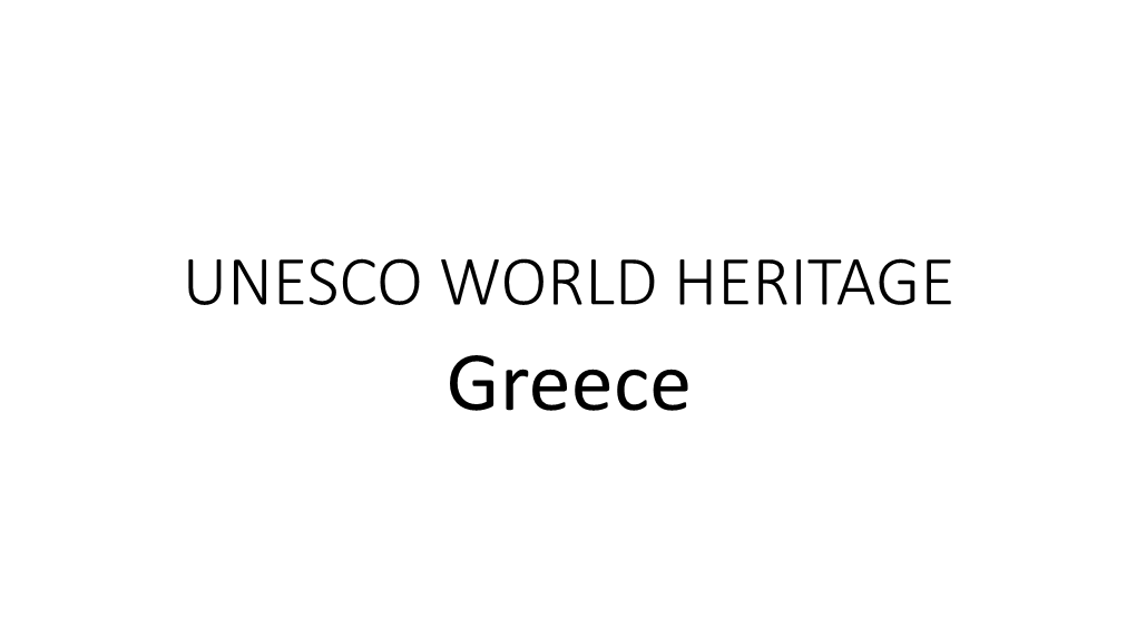 Unesco-World-Heritage-Greece.Pdf