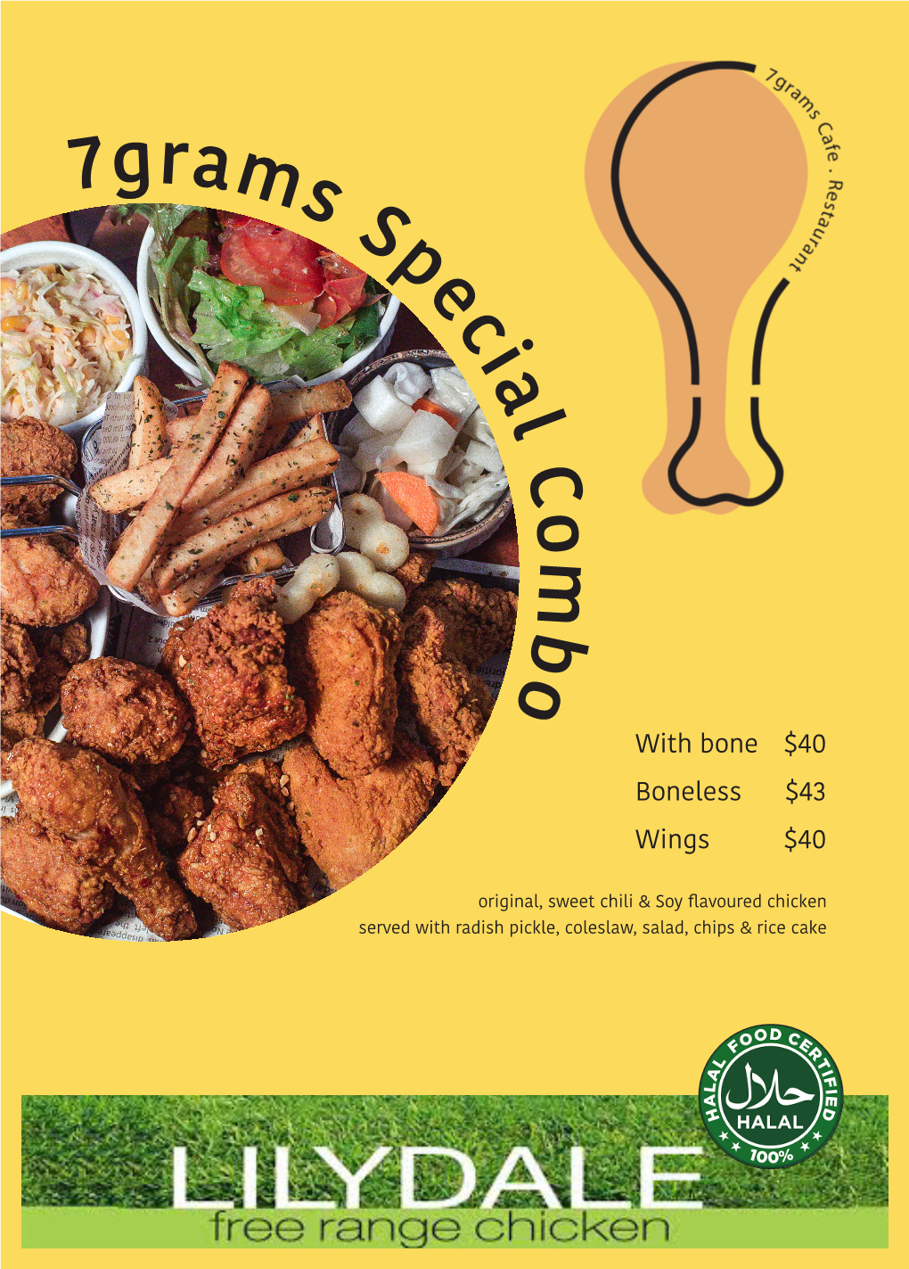 7Grams Chicken Cafe MENU