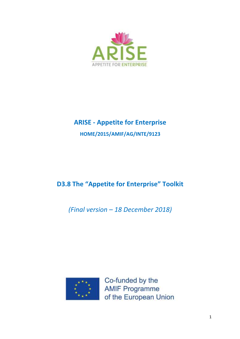 ARISE Toolkit EN